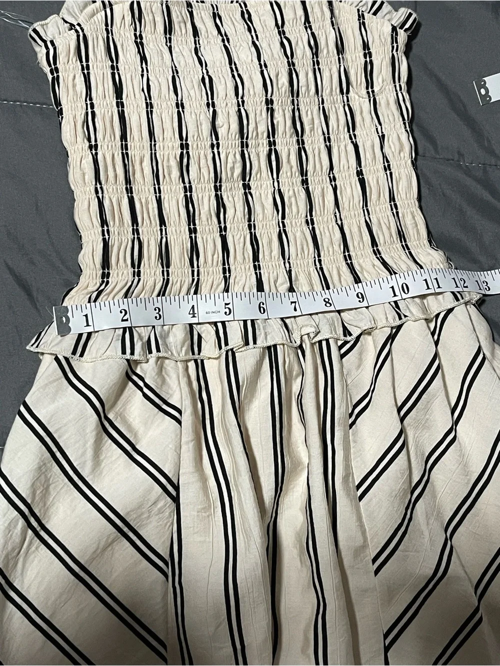 ✨ NWT Smocked Midi Dress Flowy Halter | Sleeveless - Picture 8 of 12